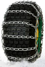 garden tractor lawn mower tire chains