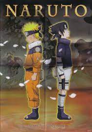 Naruto and Sasuke with Their Back to the Other.jpg - Wallpaper - Aiktry