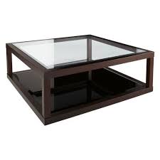 Wooden Glass Center Table