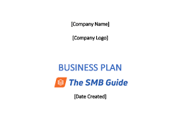business plan template free template