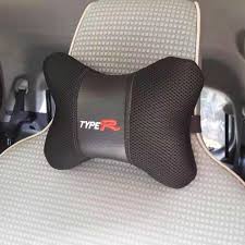 Car Head Rest With Seat Belt Covers