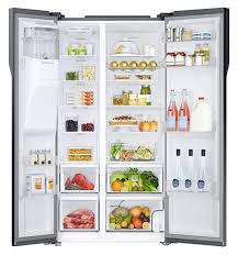 If the flap on the ice dispenser is not closing properly it allows warm air to enter the freezer compartment and causes the ice maker very frequently stops making andor dispensing ice and ill find a huge sheet or block of ice. Samsung Rs51k54f02a Side By Side With Auto Water Ice Dispenser 510 L Products4u