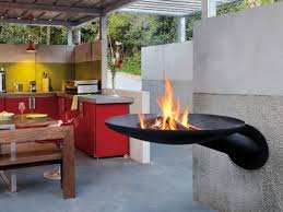 Outdoor Fireplace And Bbq Grill