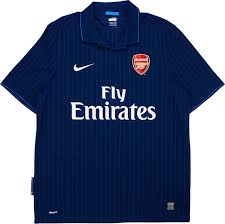 Whether you're travelling to see arsenal play away, watching on the tv, or just out and about, arsenal fc's new away kit is the perfect way to show your support. 2009 10 Arsenal Away Shirt Good S Classic Retro Vintage Football Shirts