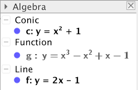 Geogebra Tutorial Functions