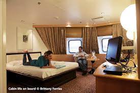 A place to sleep on a ship, train, etc. Ferry Cabins Ferry Spots