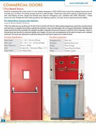 Glass Fireproof Fire Resistant Doors
