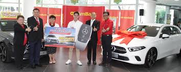 Car loan and finance options for new or used vehicles. Ambank Level Up Your Lifestyle Campaign Phase 1 Lucky Ambank Customer Walks Away With The All New Mercedes Benz A Class Ambank Group Malaysia