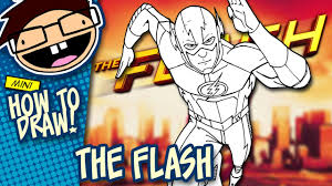 how to draw the flash the cw tv series
