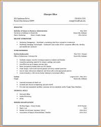 Resume for Homemaker with No Work Experience