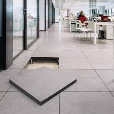 anti slip vinyl raised floor segurit