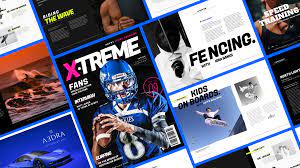 30 fully editable magazine layouts to