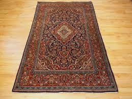 antique persian kashan rug of