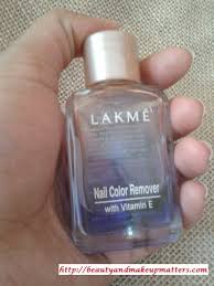 lakmé nail polish remover review notd