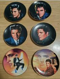 Search ebay faster with picclick. Panda Deals 6 Elvis Presley Plates Portraits Of The King Rock N Roll Music 1 Ceramic Elvis Coffee Mug