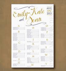 Wedding Seating Chart Template 11 Free Sample Example For Wedding