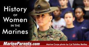 history of women in the marine corps