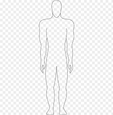 Human Body Outline Png Sketch Png Image With Transparent