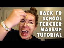 back to teacher makeup tutorial