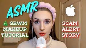 asmr makeup tutorial grwm while i