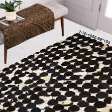 design patchwork cowhide rug