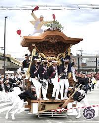 石橋のだんじり（堺市・鳳地区）泉祭記