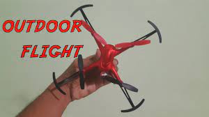 flip flop drone out door flight