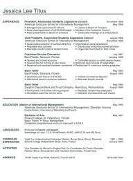 High School Graduate Resume With No Work Experience Beautiful