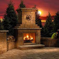 Necessories Victorian Outdoor Fireplace