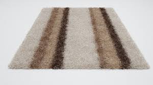 fur carpet rug 3d model turbosquid