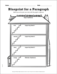 writing graphic organizer blueprint