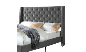 Modern Chic Tufted Platform Bed With A