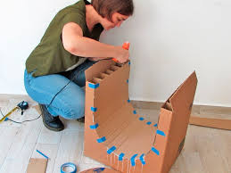 How To Make Diy Cardboard Table Ohoh Deco