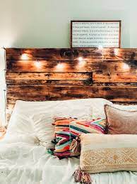 how to make a diy pallet headboard