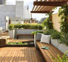 Terrace Garden Modern Roof