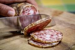 What does mold on salami look like?