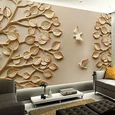 horizontal 3d tree wallpaper at rs 30
