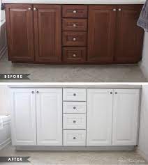 How To Paint Cabinets Without Removing