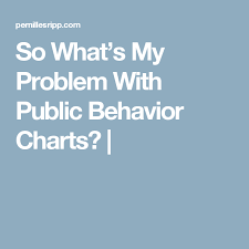 So Whats My Problem With Public Behavior Charts School