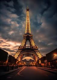 Wall Art Print Paris Eiffel Tower