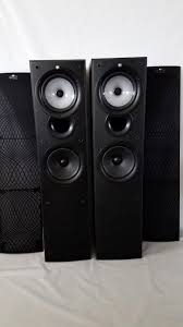 kef q55 floor tower speakers pair ebay