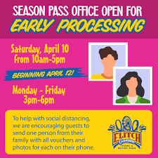 Park hours directions park map faq code of conduct. Elitch Gardens Season Pass Holders Early Processing Hours Start This Saturday Masks Required And No Reservation Needed If You Are Coming To Purchase Your Pass We Will Only Be Accepting