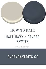how to pair hale navy revere pewter