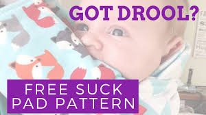 How To Make Baby Carrier Suck Pads Free Pattern Tutorial