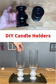 Diy Candle Holders With Chas