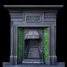 Antique Metal Fireplaces Cast Iron