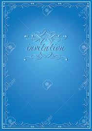 Invitation Card Background Blue 10 Background Check All