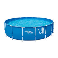 above ground pool set with filter pump