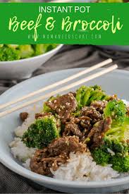 Add your sliced steak to the instant pot then add your sauce mixture. Quick Instant Pot Beef Broccoli Rice Mama Needs Cake