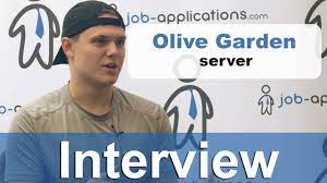 olive garden interview server you